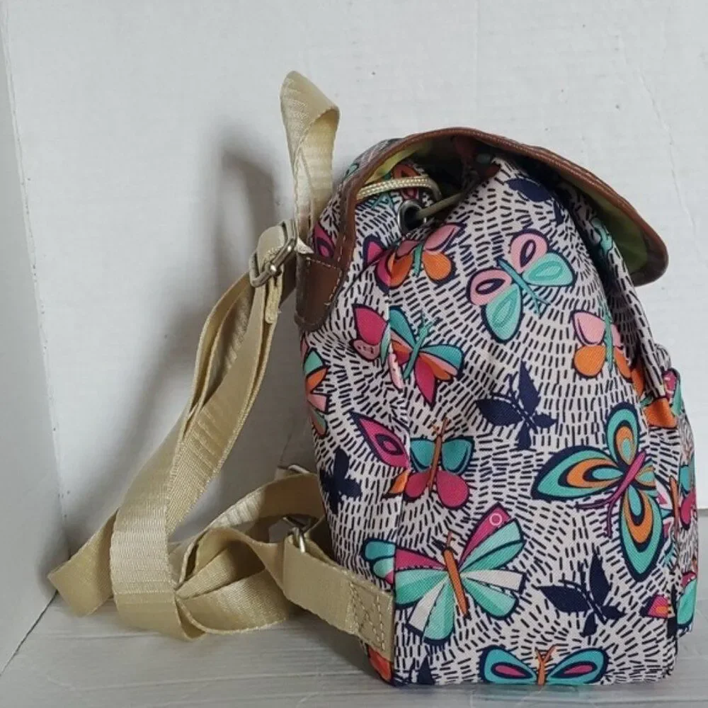 Lily Bloom Mini Backpack Bag Night Flight Butterfly Butterflies Women's Woman's